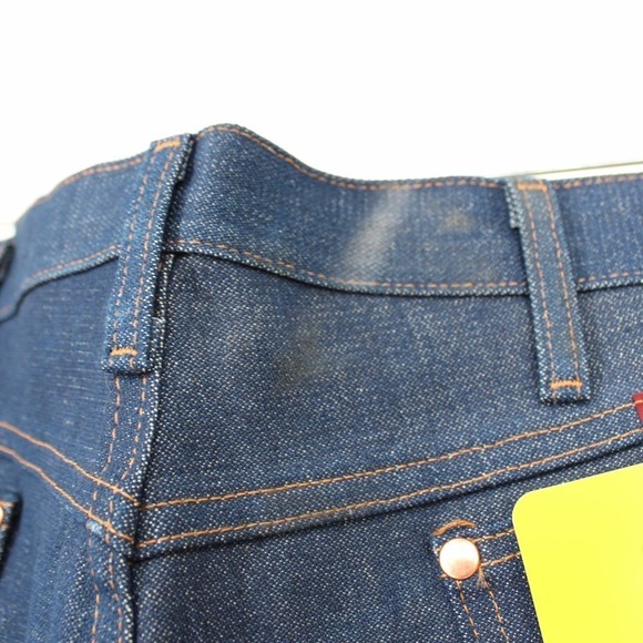 VINTAGE WRANGLER 31MWZ Relaxed Fit Cowboy Cut Jeans Size 38X34 Blue NEW - Picture 5 of 6